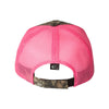 Outdoor Cap Mossy Oak Country/Neon Pink Camo Cap with Neon Mesh Back