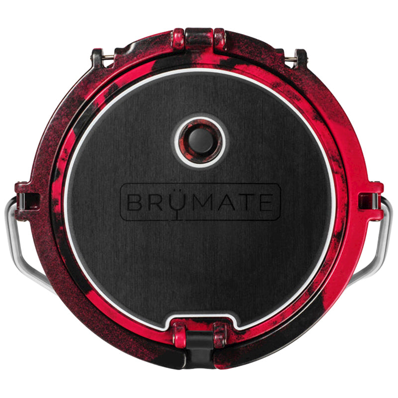 BruMate Red/Black Swirl Backtap