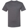 Champion Men's Charcoal Heather Premium Fashion Classics Short Sleeve T-Shirt