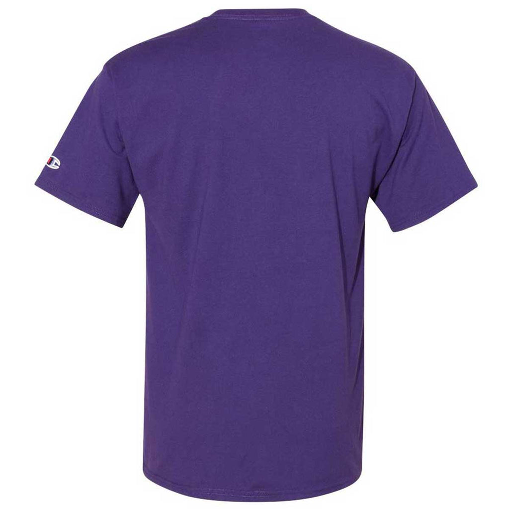 Champion Men's Ravens Purple Premium Fashion Classics Short Sleeve T-Shirt