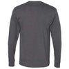 Champion Men's Charcoal Heather Premium Fashion Classics Long Sleeve T-Shirt