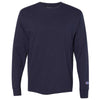 Champion Men's Navy Premium Fashion Classics Long Sleeve T-Shirt