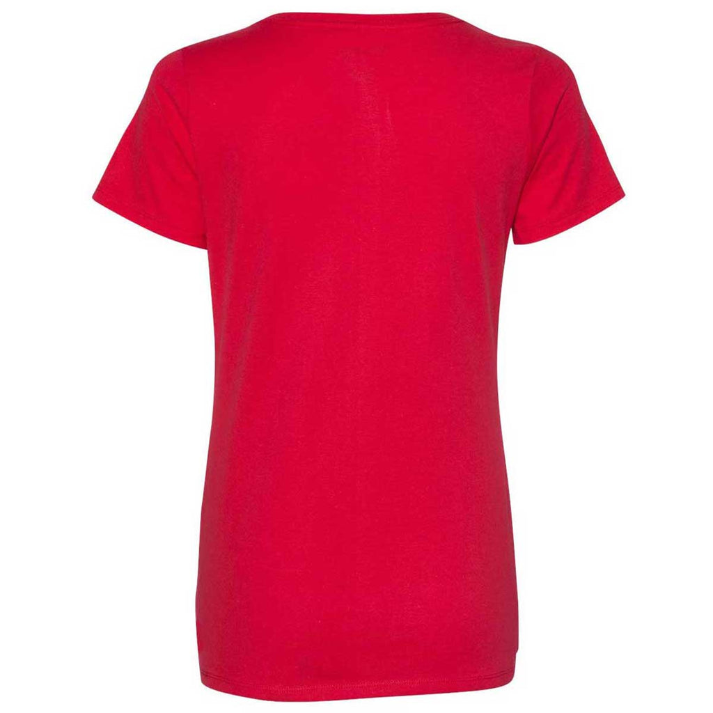 Champion Women's Athletic Red Premium Fashion Classics Short Sleeve T-Shirt