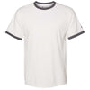 Champion Men's Chalk White/Charcoal Heather Premium Fashion Ringer T-Shirt