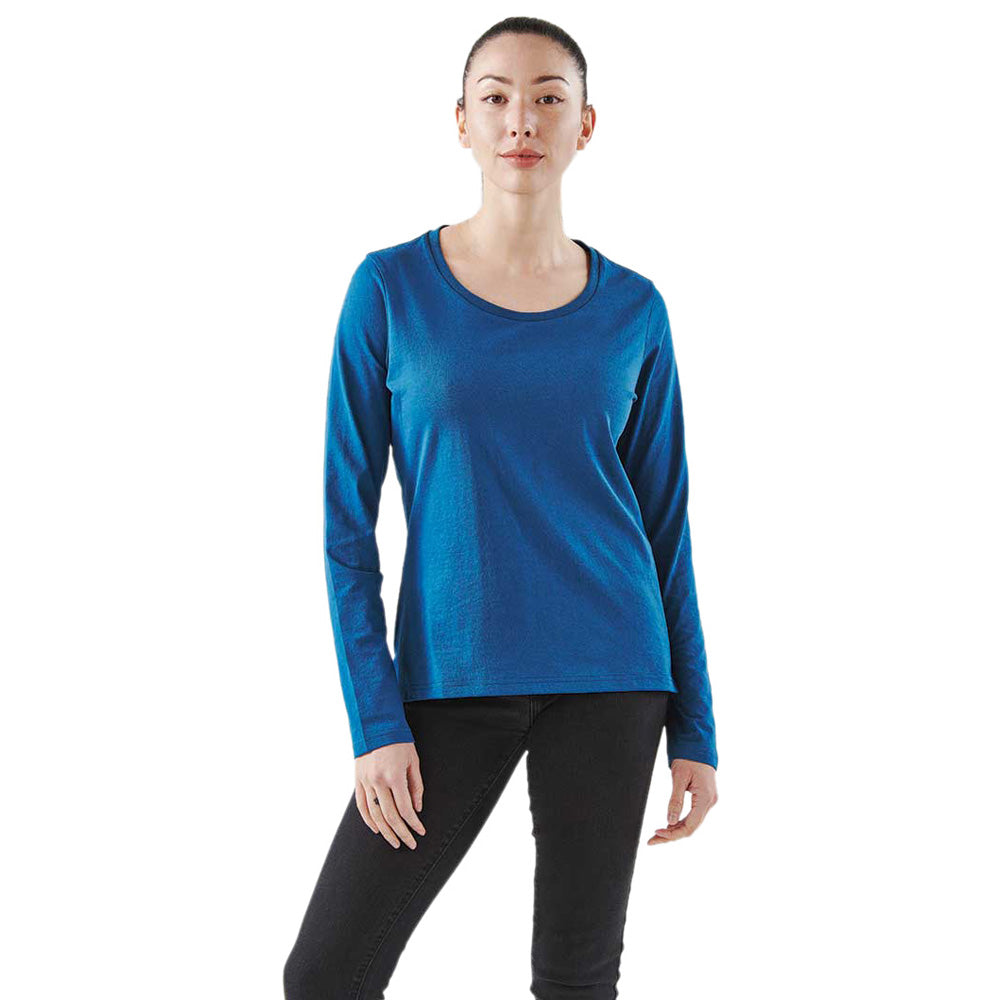 Stormtech Women's Steel Blue Equinox Long Sleeve Tee