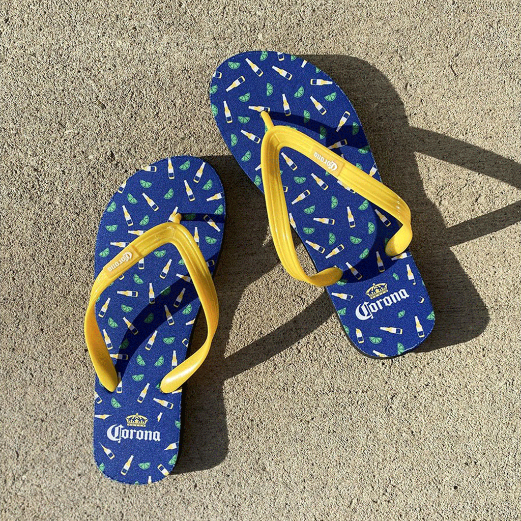 The Flip Flop Custom Printed Sandals - Main Image