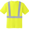 CornerStone Safety Yellow/Reflective ANSI 107 Class 2 Safety T-Shirt
