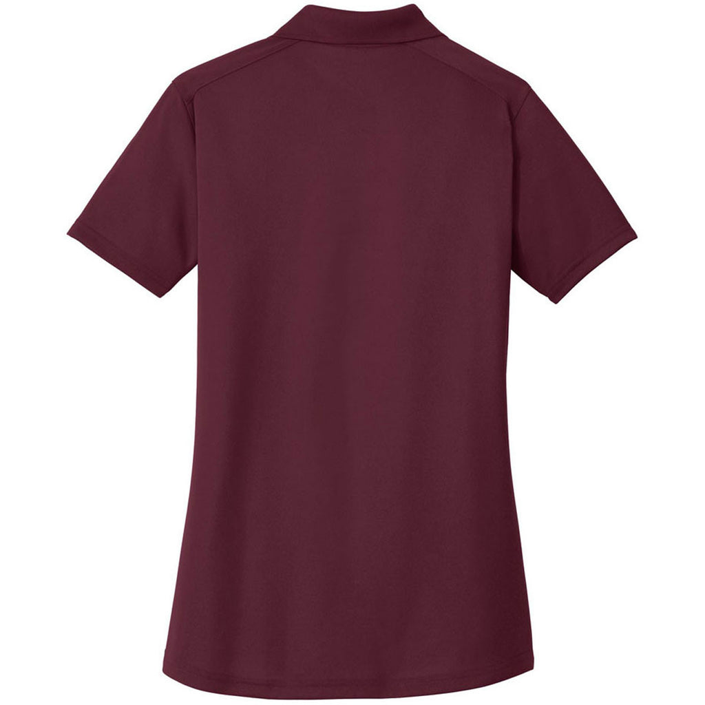 CornerStone Women's Maroon Select Lightweight Snag-Proof Polo