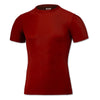 BAW Men's Red Compression Cool Tek Shirt