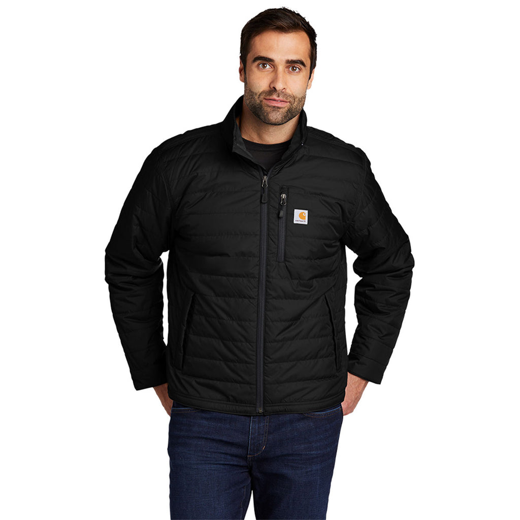Custom Carhartt Men's Black Gilliam Jacket | Customized Carhartt Coat