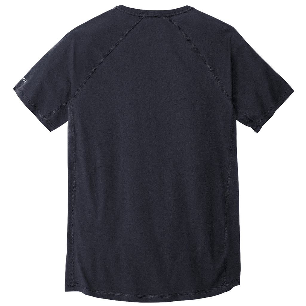 Carhartt Men's Navy Force Short Sleeve Pocket T-Shirt