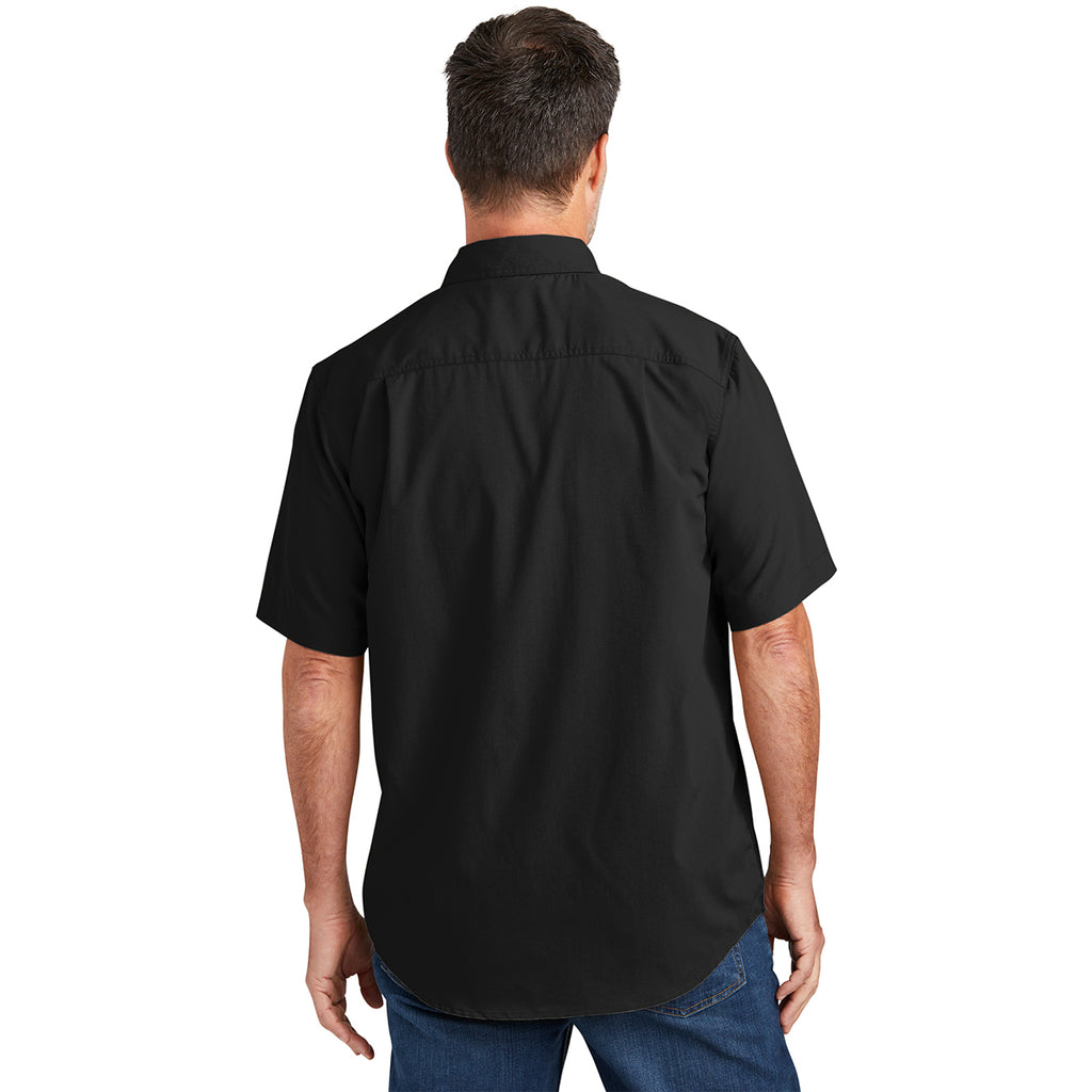 Carhartt Men's Black Force Solid Short Sleeve Shirt
