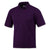 BAW Men's Purple Solid Cool Tek Polo