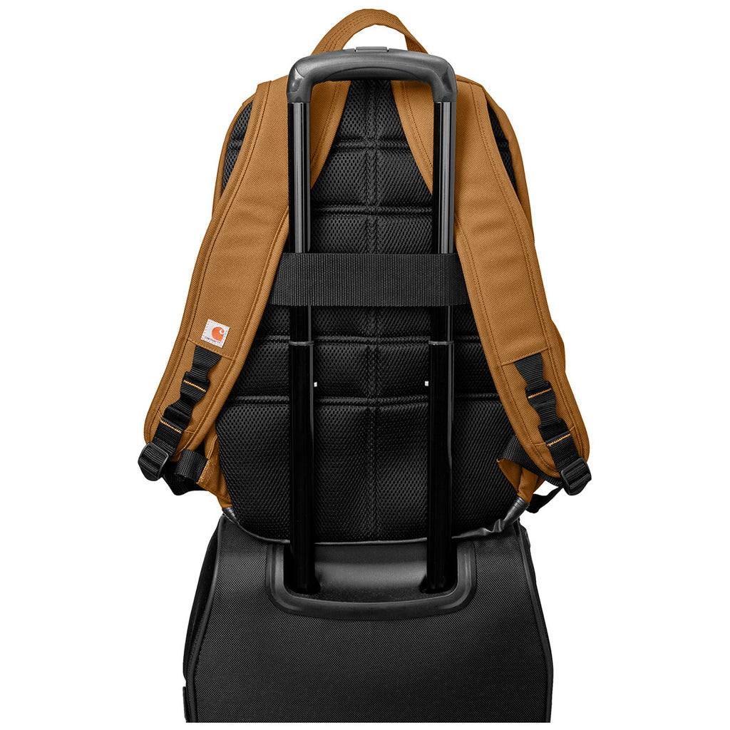 Carhartt Brown 28L Foundry Series Dual-Compartment Backpack