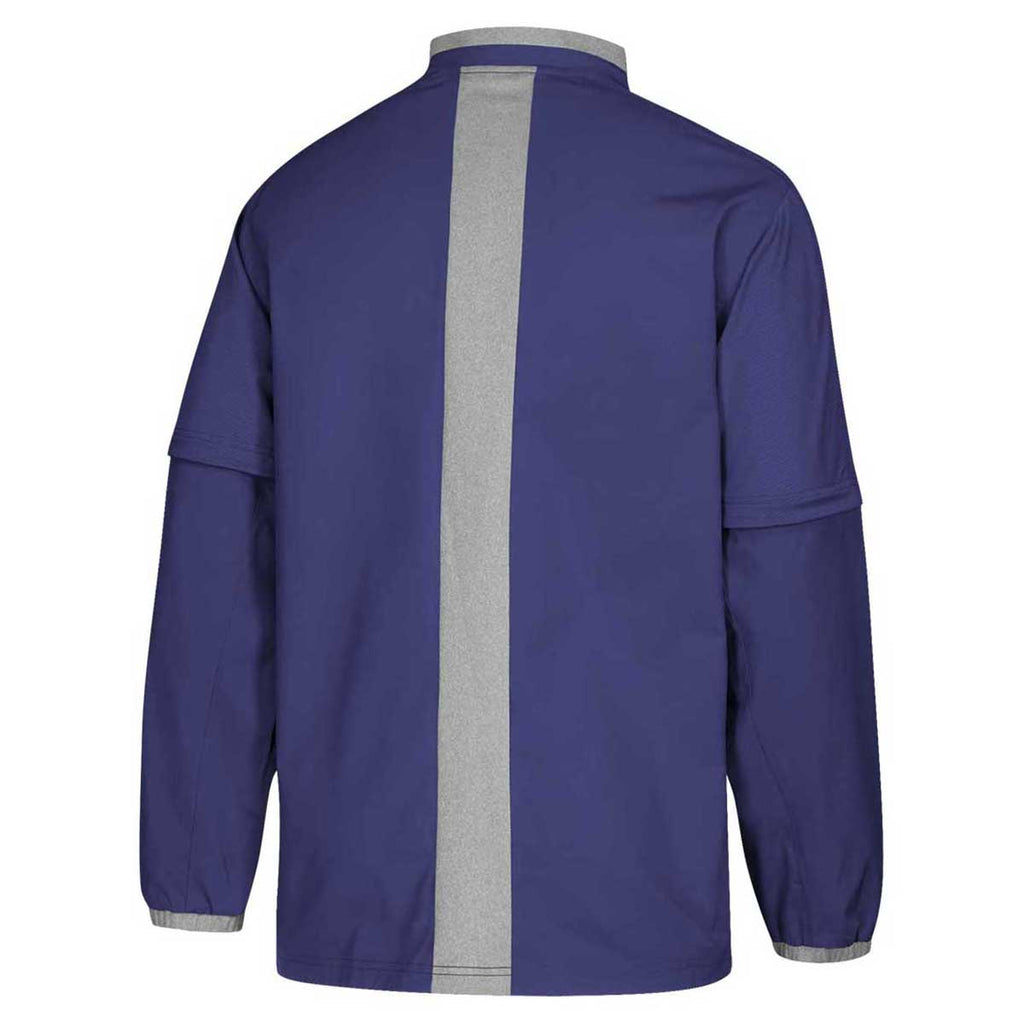 adidas Men's Collegiate Purple/Core Heather Fielder's Choice 2.0 Convertible Jacket