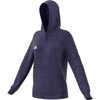 adidas Women's Collegiate Purple Melange Team Issue Pullover