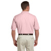 Devon & Jones Men's Pink Pima Pique Short-Sleeve Polo