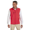 Devon & Jones Men's Red Soft Shell Vest