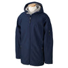 Devon & Jones Men's Navy Soft Shell Hooded Jacket