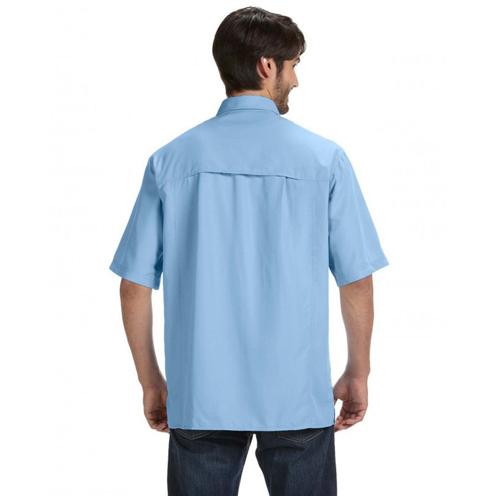 Dri Duck Men's Sky Short-Sleeve Catch Fishing Shirt