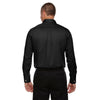 Devon & Jones Men's Black Crown Collection Solid Stretch Twill