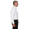 Devon & Jones Men's White Tall Crown Collection Solid Stretch Twill