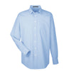 Devon & Jones Men's French Blue/White Crown Collection Striped Shirt