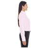 Devon & Jones Women's Pink/White Crown Collection Striped Shirt