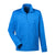 Devon & Jones Men's French Blue Heather Newbury Melange Fleece Quarter-zip