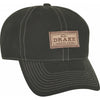 Drake Waterfowl Olive 6-Panel Waxed Patch Cap