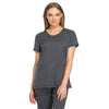 Dickies Women's Pewter Dynamix Rounded V-Neck Top