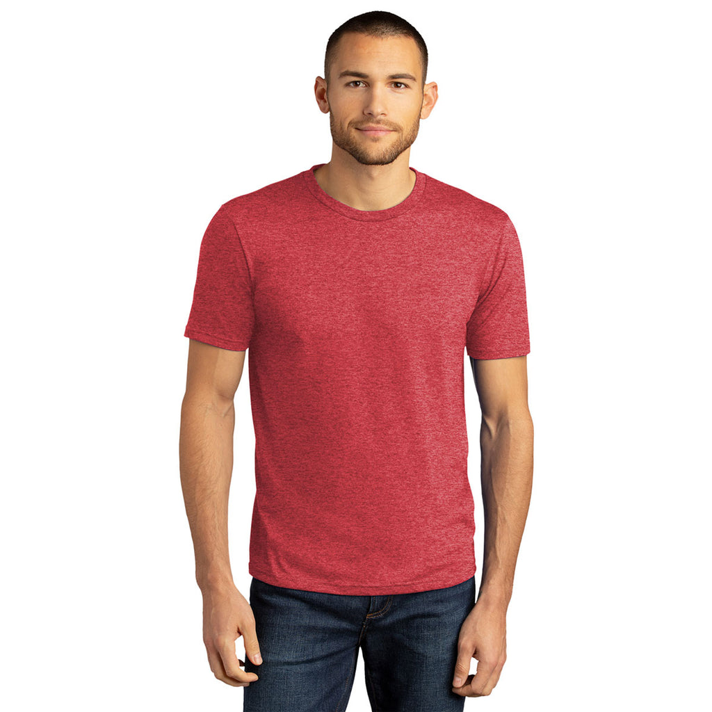 District Men's Red Frost Perfect Tri DTG Tee
