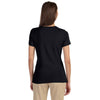 Devon & Jones Women's Black Perfect Fit Shell T-Shirt