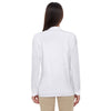Devon & Jones Women's White Perfect Fit Shawl Collar Cardigan