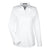 Devon & Jones Women's White Perfect Fit Half-placket Tunic Top