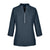 Devon & Jones Women's Navy Perfect Fit Three-Quarter Sleeve Crepe Tunic
