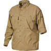 Drake Waterfowl Men's Harvest Gold Cotton Wingshooter's Shirt With Staycool Fabric Long Sleeve