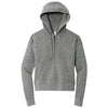 District Women's Heathered Charcoal Perfect Tri Fleece 1/2-Zip Pullover