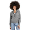 District Women's Heathered Charcoal Perfect Tri Fleece 1/2-Zip Pullover