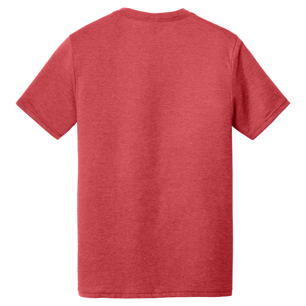 District Men's Red Frost Perfect Tri V-Neck Tee