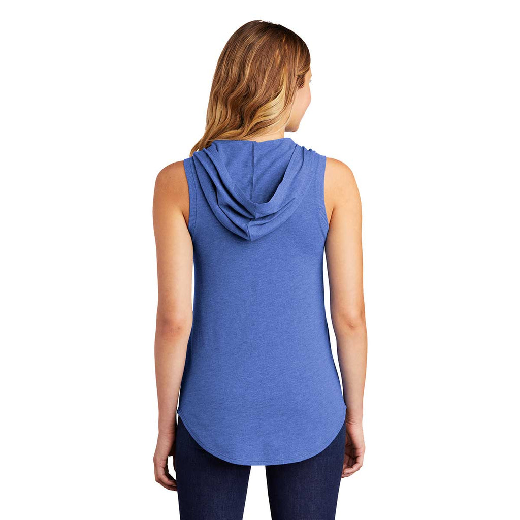 District Women's Royal Frost Perfect Tri Sleeveless Hoodie