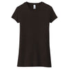 District Women's Black Frost Fitted Perfect Tri Tee