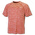 BAW Men's Orange Vintage Heather Dry-Tek Short Sleeve Shirt