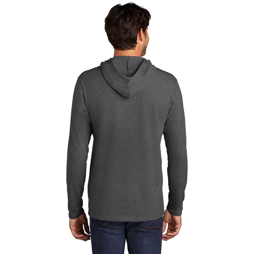 District Men's Washed Coal Featherweight French Terry Hoodie