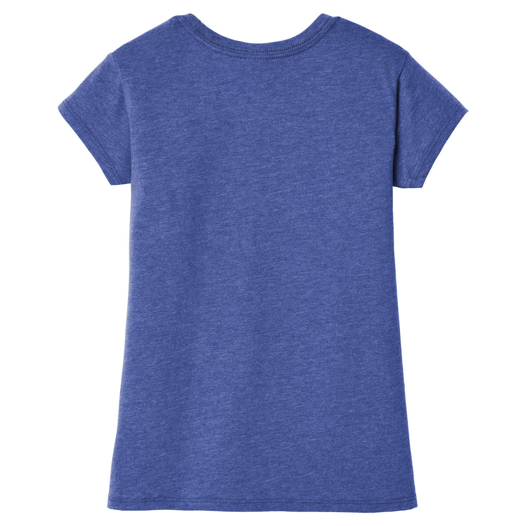 District Girl's Royal Frost Very Important Tee