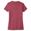 District Women's Heathered Cardinal Very Important Tee