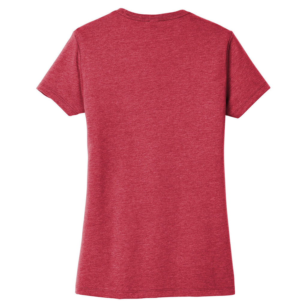 District Women's Heathered Red Very Important Tee