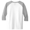 District Youth Light Heather Grey/White Very Important 3/4-Sleeve Tee