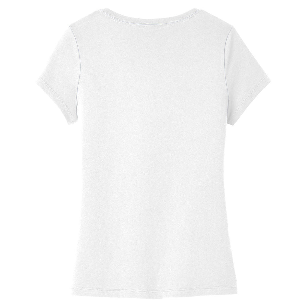 District Women's White Very Important Tee V-Neck