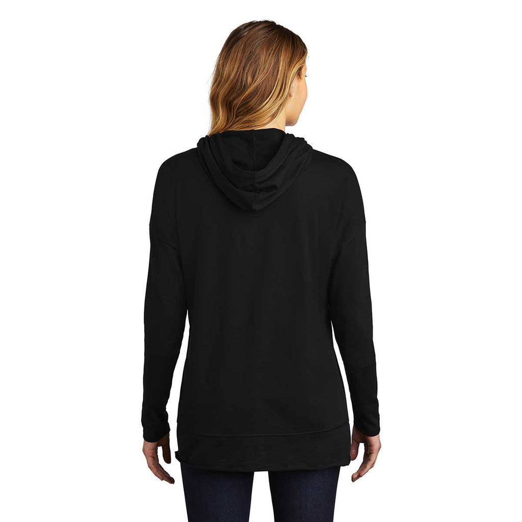 District Women's Black Featherweight French Terry Hoodie